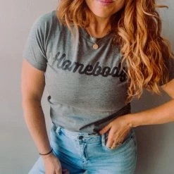 Rambling Rose Clothing Homebody Crew Neck Tee