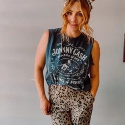 Clothing Daydreamer Johnny Cash Ring Of Fire Muscle