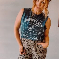 Clothing Daydreamer Johnny Cash Ring Of Fire Muscle