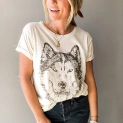 Chaser Brand Chaser Lone Wolf Crew Neck Tee