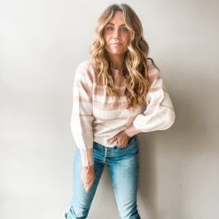 Lush Apricot Apres Sweater