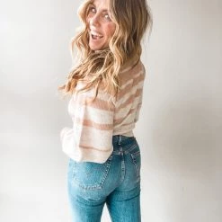 Lush Apricot Apres Sweater