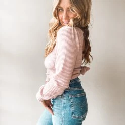 Lush Clothing Sissy Tie Back Top