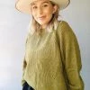 In Loom Clothing Add An Olive Knit Sweater