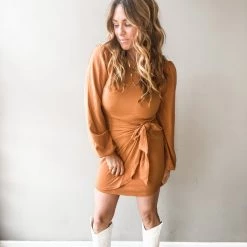 Lush Clothing Goldmember Wrap Dress 11 Lush Clothing Goldmember Wrap Dress