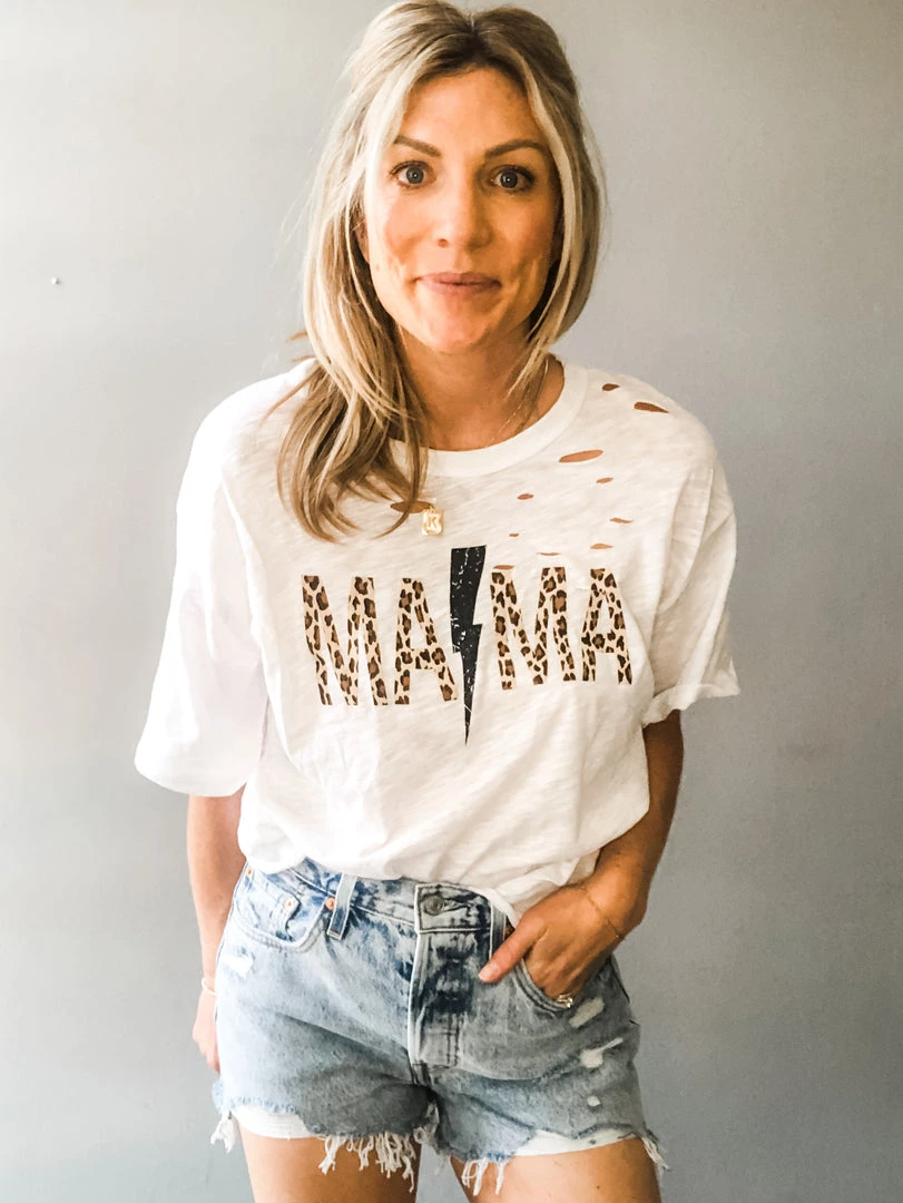 Blue Buttercup Clothing On The Daily Mama Tee 2 Blue Buttercup Clothing On The Daily Mama Tee