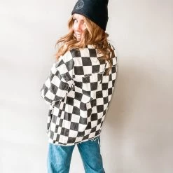 POL Clothing Playing Games Shacket