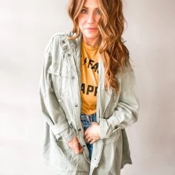 Listicle Sale Terra Oversized Utility Jacket