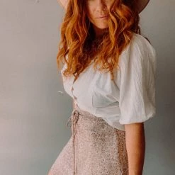 Audrey 3+1 Pencil Me In Slip Skirt Clothing