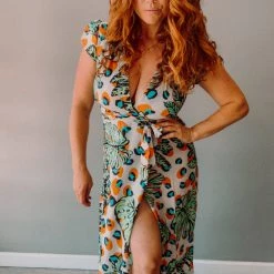 XIX Palms Havana Wrap Dress