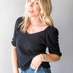 Chaser Brand Chaser Heirloom Flouncy Top