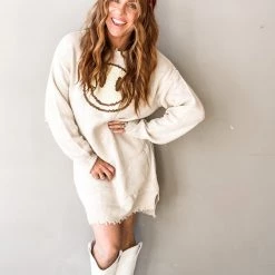 Miss Sparkling Clothing Turn This Day Around Sweater