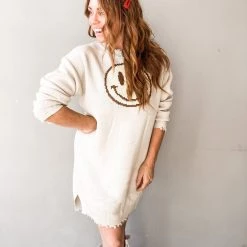 Miss Sparkling Clothing Turn This Day Around Sweater