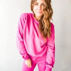 Z Supply Classic Crew Sweatshirt Clothing