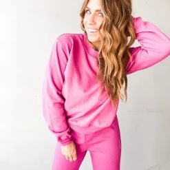 Z Supply Classic Crew Sweatshirt Clothing