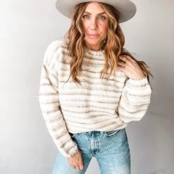 Z Supply Piper Ombre Striped Sweater