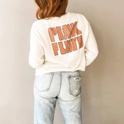 Daydreamer Clothing Pink Floyd Animals Tour '77 Long Sleeve Crop