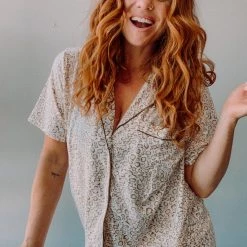 Trend Notes Leopard Pajama Set Clothing