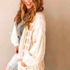 POL Clothing Sophie Long Cardigan