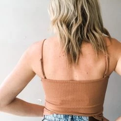 Dress Forum Solar Ribbed Crop Clothing