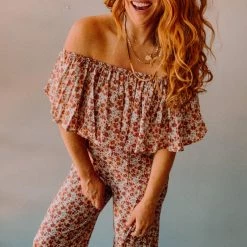 Audrey 3+1 Crimson Jumpsuit