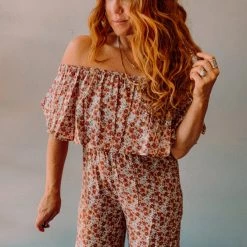 Audrey 3+1 Crimson Jumpsuit