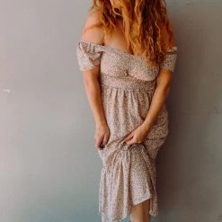 Lush Clothing Sweetheart Says Midi Dress