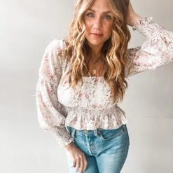 Lush Clothing Caroline Square Neck Top