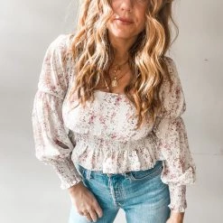 Lush Clothing Caroline Square Neck Top