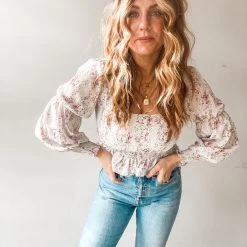 Lush Clothing Caroline Square Neck Top