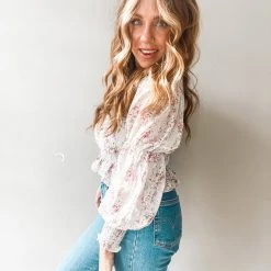 Lush Clothing Caroline Square Neck Top