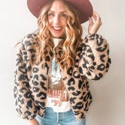 Lush Clothing Loving Leopard Sherpa Jacket 10 Lush Clothing Loving Leopard Sherpa Jacket