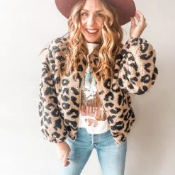 Lush Clothing Loving Leopard Sherpa Jacket 13 Lush Clothing Loving Leopard Sherpa Jacket