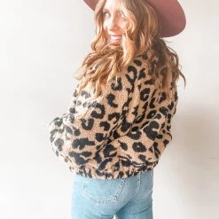 Lush Clothing Loving Leopard Sherpa Jacket 11 Lush Clothing Loving Leopard Sherpa Jacket
