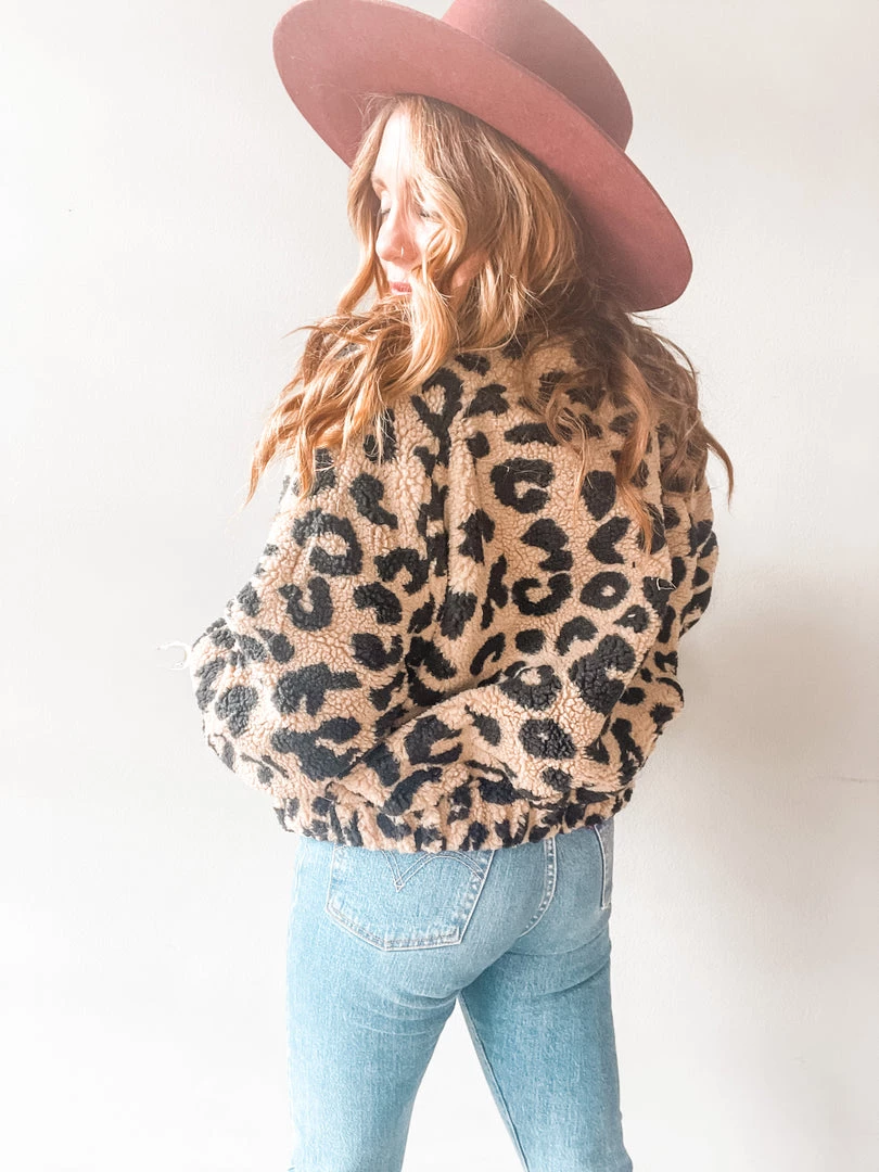 Lush Clothing Loving Leopard Sherpa Jacket 7 Lush Clothing Loving Leopard Sherpa Jacket
