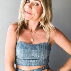 Labiz Clothing So Effortless Slub Crop