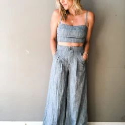 Labiz Clothing So Effortless Slub Pants