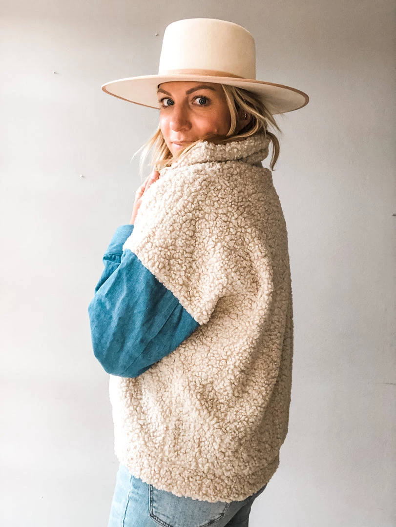 Papermoon Meaghan Contrast Jacket Clothing 4 Papermoon Meaghan Contrast Jacket Clothing