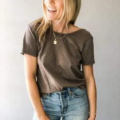 Hem & Thread Back On Track Twist Tee 14 Hem & Thread Back On Track Twist Tee