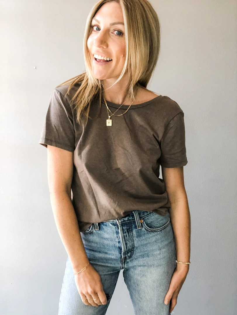 Hem & Thread Back On Track Twist Tee 6 Hem & Thread Back On Track Twist Tee