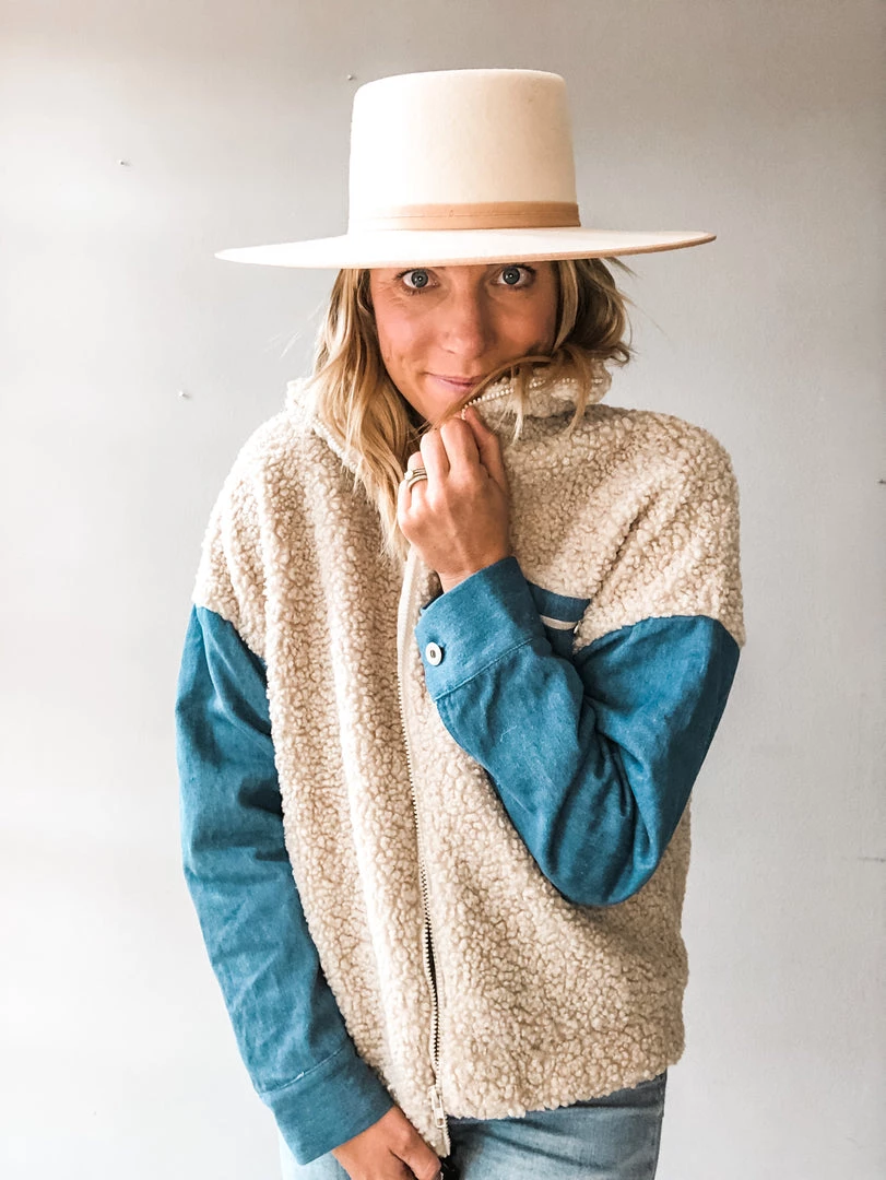 Papermoon Meaghan Contrast Jacket Clothing 3 Papermoon Meaghan Contrast Jacket Clothing