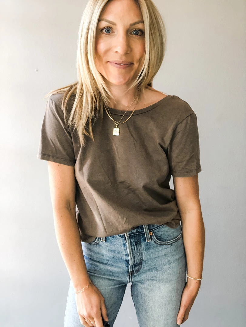 Hem & Thread Back On Track Twist Tee 5 Hem & Thread Back On Track Twist Tee