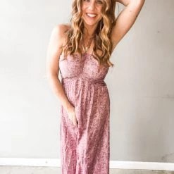 Lush Clothing Josie Halter Maxi Dress