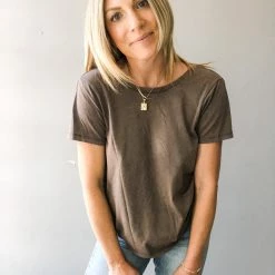 Hem & Thread Back On Track Twist Tee 12 Hem & Thread Back On Track Twist Tee