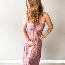 Lush Clothing Josie Halter Maxi Dress