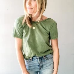 Hem & Thread Back On Track Twist Tee 16 Hem & Thread Back On Track Twist Tee