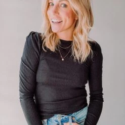 Z Supply Clothing Kaiya Rib Long Sleeve