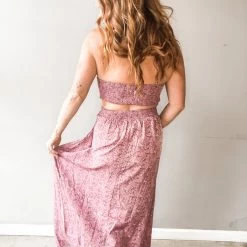 Lush Clothing Josie Halter Maxi Dress