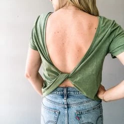 Hem & Thread Back On Track Twist Tee 17 Hem & Thread Back On Track Twist Tee