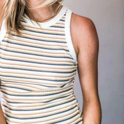 Wishlist Any Given Day Striped Tank Clothing